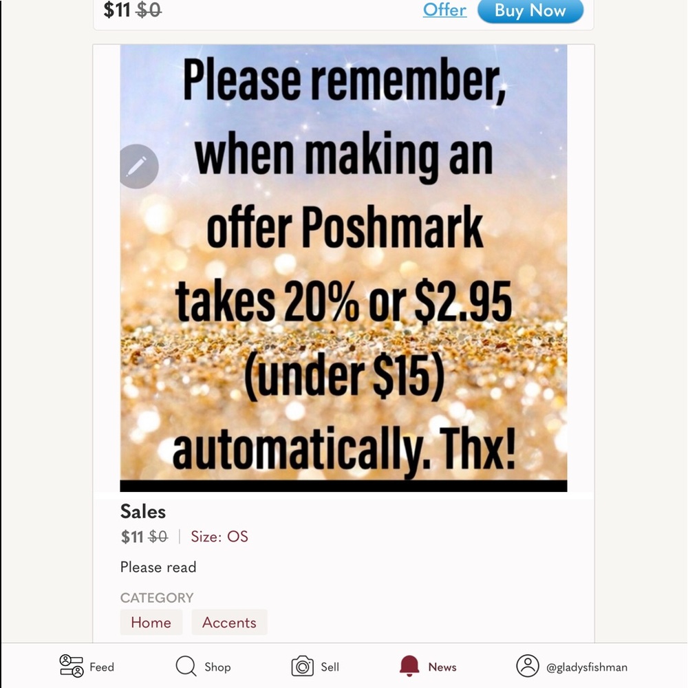 Prices please remember Poshmark takes out its fee so please No Low Ball offers🥰